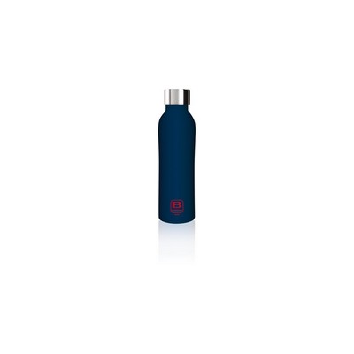 B Bottles Twin – Blue Marine – 500 ml – Doppelwandige Thermoflasche aus 18/10 Edelstahl